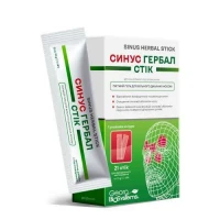 СИНУС Гербал гель для вільного дихання носом по 10г №21 у стіках
