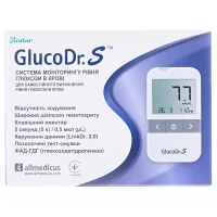 Система GlucoDr. S (ГлюкоДоктор) AGM-513S для визначення глюкози  в крові
