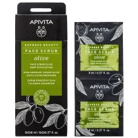 Скраб для лица Apivita (Апивита) Express Beauty Глубокое отшелушивание с маслом №2х8мл