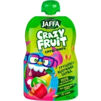 Смузі-пюре Jaffa (Джафа) Crazy Fruit Грушево-яблучний заряд 100г