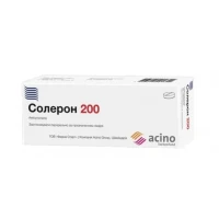 СОЛЕРОН 200 таблетки по 200мг №30