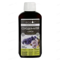 Сладкая+Алтей сироп по 250г во флаконе