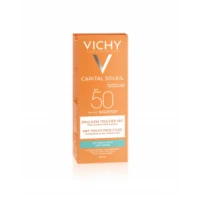 Солнцезащитная матирующая эмульсия Vichy (Виши) Capital Ideal Soleil Mattifaing Face Fluid SPF50+ для лица для жирной кожи 50 мл