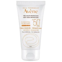Крем сонцезахисний Avene (Авен) мінеральний з найвищим захистом SPF50+ для сухої чутливої шкіри 50мл