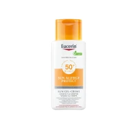 Гель Eucerin (Юцерин) Sun Protection Sun Allergy Protect сонцезахисний кремовий для чутливої шкіри схильної до алергії SPF50+ 150мл (63944)