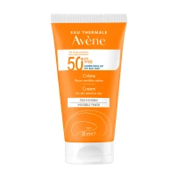 Крем Avene (Авен) солнцезащитный защитный для сухой и чувствительной кожи SPF50+ 50мл