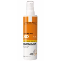 Солнцезащитный ультралегкий спрей для кожи лица и тела La Roche-Posay Anthelios Spray SPF 30+ 200 мл