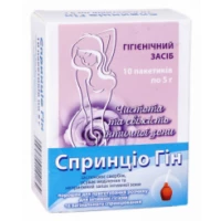 СПРИНЦИО Гин порошок  для приготовления раствора для интимной гигиены по 5г №10