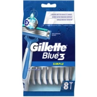 Станок одноразовий Gillette (Джилет) Blue-3 Simple №8
