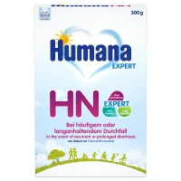 Сухая молочная смесь Нumana (Хумана) НN с пребиотиками при нарушениях пищеварения, сопровождающиеся диареей, для детей от рождения и старше, 300 г