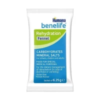 Смесь регидратационная Humana (Хумана) Benelife Rehydration с фенхелем для детей с 12 месяцев и старше, 6.25 г