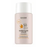 Супер флюид BABE (БАБЕ) солнцезащитный с тонирующим эффектом для всех типов кожи SPF50 50мл
