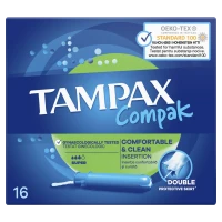 Тампони Tampax (Тампакс) Compak Super з аплікатором, 16 штук