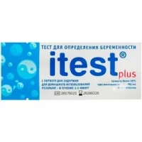 Тест-смужка iTest Plus для визначення вагітності, 1 штука