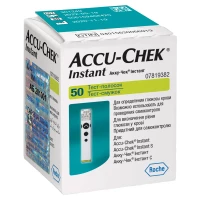 Тест-смужки Accu-Chek Instant (Аку-Чек Інстант) для вимірювання глюкози в крові  №50