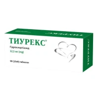 ТИУРЕКС таблетки по 12,5мг №90