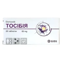 ТОСІБІЯ таблетки по 60мг №28