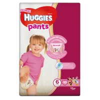 Трусики-підгузники Huggies (Хагіс) Pants для дівчаток (15-25 кг) р.6 №30