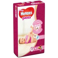 Трусики-підгузники Huggies (Хагіс) Pants для дівчаток (6-11 кг) р.3 №44