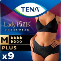 Трусики урологические Tena (Тена) Ledi Plus Black р.М №9