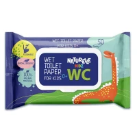 Туалетная влажная бумага Naturelle (Натурель) Kids №50