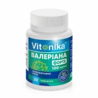 ВАЛЕРІАНА Vitonika таблетки по 100мг №30