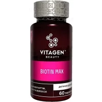 Дієтична добавка VITAGEN (Вітаджен) Biotin Max таблетки №60