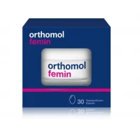 Вітаміни Orthomol (Ортомол) Femin для підтримки жінок в період менопаузи капсули №30 (9180675)