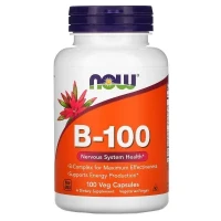 Витамины NOW (НАУ) Витамин В-100 капсулы №100