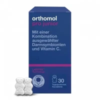 Витамины Ortomol (Ортомол) Pro Junior таблетки жевательные со вкусом клубники №30
