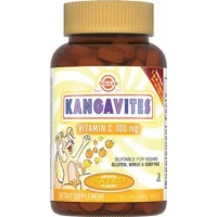 Витамины Solgar (Солгар) Kangavites Vitamin C общеукрепляющие таблетки по 100мг №90