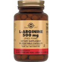 Вітаміни Solgar L-Arginine загальнозміцнюючі 500 мг №50