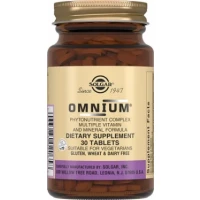 Витамины Solgar (Солгар) Omnium общеукрепляющие таблетки №30
