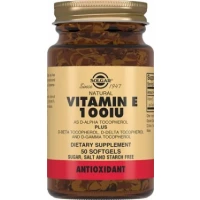Витамины Solgar (Солгар) Vitamin E общеукрепляющие капсулы по 550мг №50