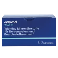 Вітаміни Orthomol (Ортомол) Vital М від симптомів емоційного вигорання і хронічної втоми для чоловіків 30 днів
