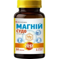 Вітаміни ZEST (Зест) Магній Судо таблетки №30