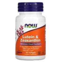 Витаминно-минеральный комплекс NOW (НАУ) Лютеин и Зеаксантин капсулы №60