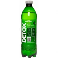 Вода сильногазированная Аква Миргород Detox 0,5л