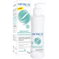 Засіб для інтимної гігієни Lactacyd (Лактацид) Фарма Антибактеріальний з дозатором 250 мл