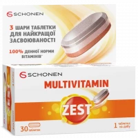 Вітаміни ZEST (Зест) Мультивітамін таблетки №30