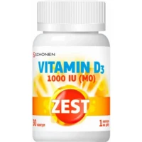 Вітаміни ZEST (Зест) Група вітамінів D3 капсули по 1000 МО №30