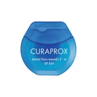 Зубна нитка Curaprox (Курапрокс) вощена м`ята 5м (DF834-mini)