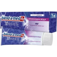 Зубная паста Blend-a-med (Бленд-а-мед) 3D White Прохладная вода 75мл