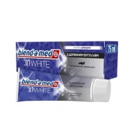 Зубна паста Blend-a-Med (Бленд-а-мед) 3D White з деревним вугіллям 75мл