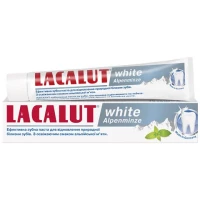 Зубна паста Lacalut (Лакалут) White Alpenminze Альпійська м'ята 75мл