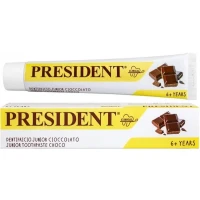 Зубная паста President (Президент) Junior Choco 6+р. 50мл
