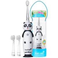 Зубна щітка акумуляторна електрична Brush-Baby (Браш-Бейбі) WildOnes Sonic 0-10 років (панда)