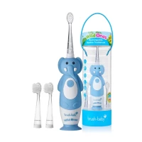 Зубна щітка акумуляторна електрична Brush-Baby (Браш-Бейбі) WildOnes Sonic 0-10 років (слон)