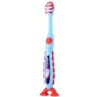 Зубна щітка Brush-Baby (Браш-Бейбі) Floss Brush на ніжці-липучці 3-6 р. №2