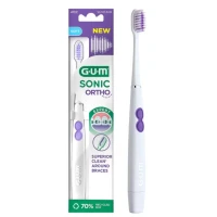 Зубна щітка електрична GUM (Гам) Sonic Ortho Soft (4102BXM)
